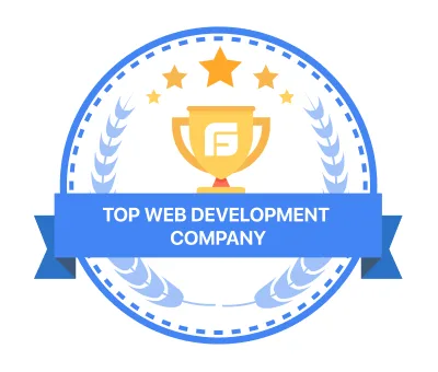 Top web development company award