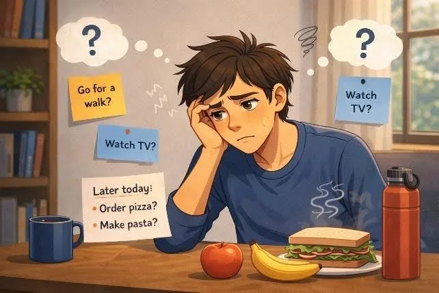 Difficulty making decisions